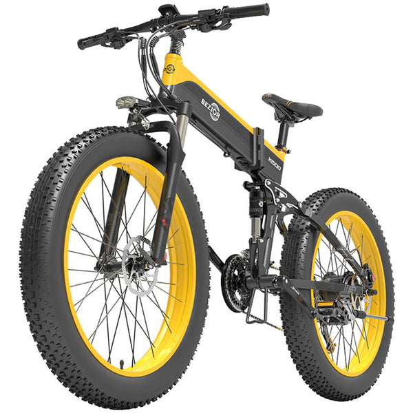 GTXR & Bezior X1500 Electric Mountain Folding Bike【Prévente】