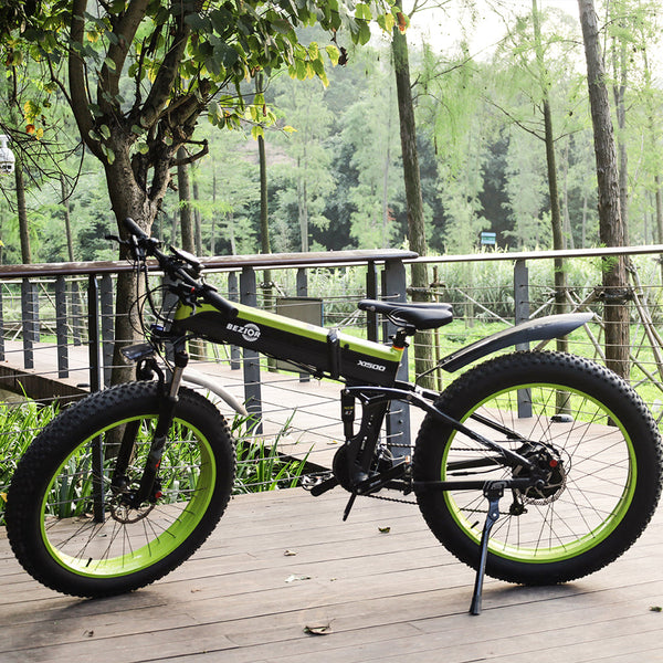 GTXR & Bezior X1500 Electric Mountain Folding Bike【Prévente】