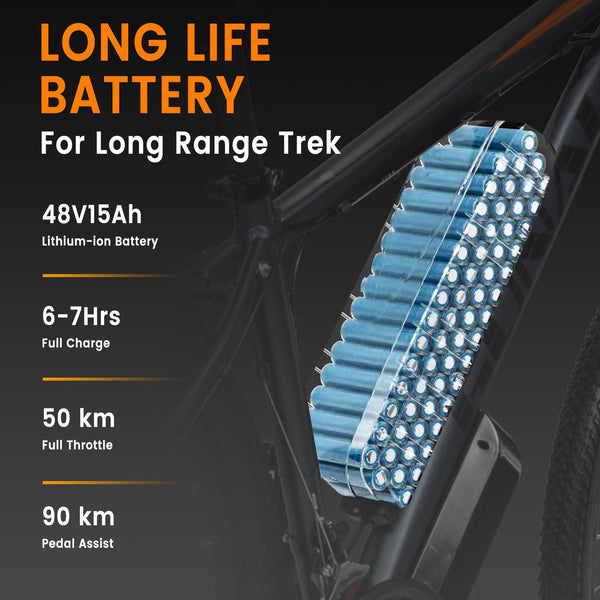 GUNAI GN29 29 Inch 750W Motor 48V 15AH Electric Bike for Adult Electric Mountain Bike 21 Speed