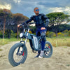 GUNAI MX25 Off-Road Electric Bike 4×20 Inch Wide Tires for Adult Fat Tires 1000W Brushless Motor 48V 25Ah Battery