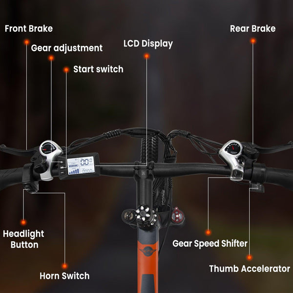 GUNAI GN29 29 Inch 750W Motor 48V 15AH Electric Bike for Adult Electric Mountain Bike 21 Speed