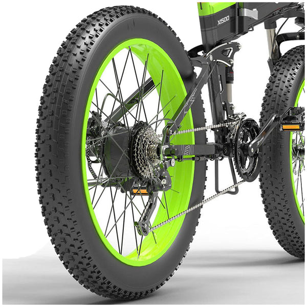 GTXR & Bezior X1500 Electric Mountain Folding Bike【Prévente】