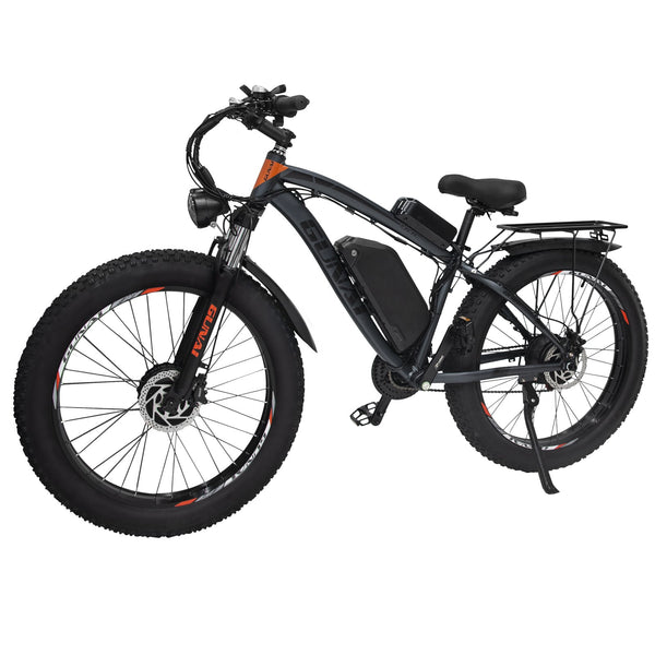 GUNAI GN88 Dual Motor Electric Mountain Bike 2000W,48V 22AH Removebel Lithium Battery