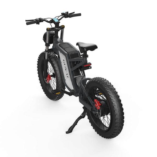 GUNAI MX25 Off-Road Electric Bike 4×20 Inch Wide Tires for Adult Fat Tires 1000W Brushless Motor 48V 25Ah Battery
