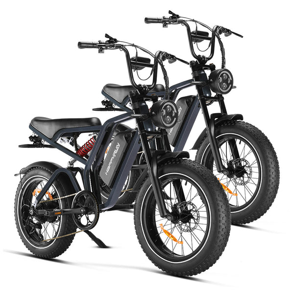 GTXR  & Happyrun Tank G60 Pro 1000W Moped Style