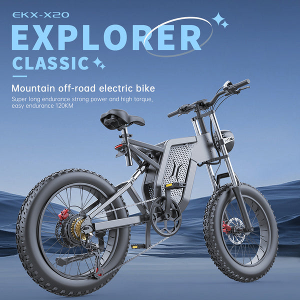 GTXR X20 tout-terrain vélo électrique【Prévente pour un mois】