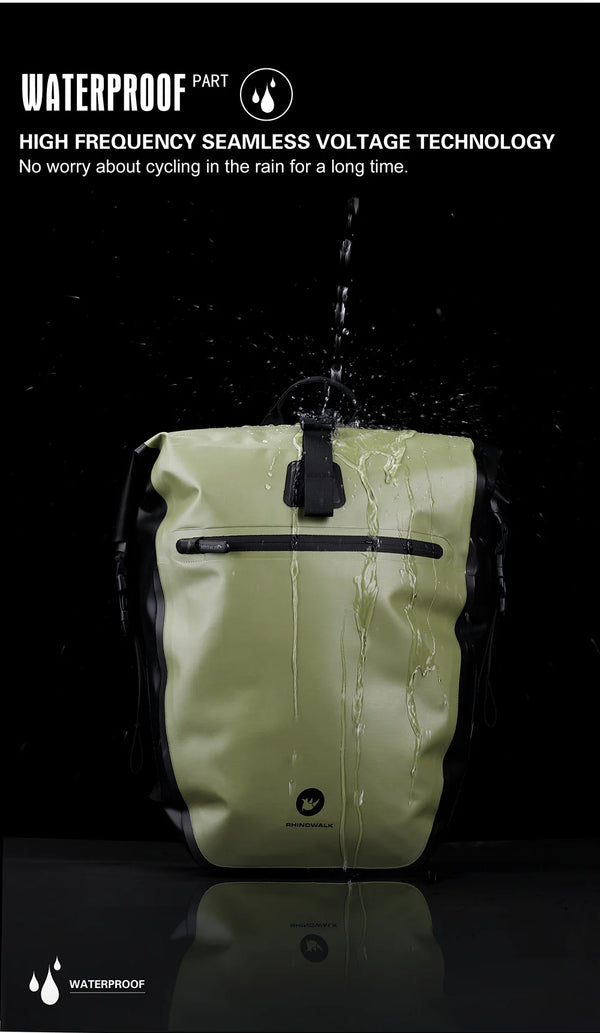 27 Liter Bike Waterproof Panniers bag Backpack