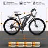 GUNAI GN29 29 Inch 750W Motor 48V 15AH Electric Bike for Adult Electric Mountain Bike 21 Speed