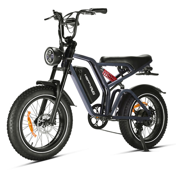 GTXR  & Happyrun Tank G60 Pro 1000W Moped Style
