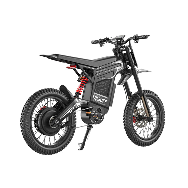 Vélo tout-terrain électrique GT600 72V 7500W en crête, moto tout-terrain 80 km/h avec batterie au lithium 30Ah, freins hydrauliques doubles, charge maximale de 170 kg, étanche IP54 - UL2849