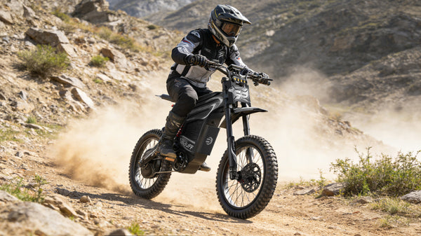 Vélo tout-terrain électrique GT600 72V 7500W en crête, moto tout-terrain 80 km/h avec batterie au lithium 30Ah, freins hydrauliques doubles, charge maximale de 170 kg, étanche IP54 - UL2849