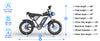YVY C20 Fat Tire Electric Bicycle 1500w20AH 48V