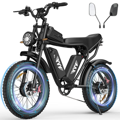YVY C20Max Fat Tire Electric Bicycle 2000W 40AH 52V