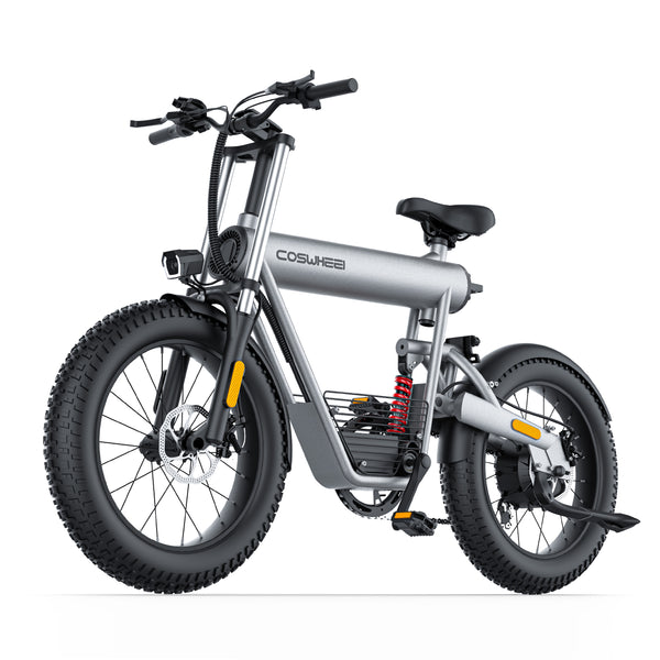COSWHEEL T20 Powerful off-road 20-inch fat tire electric bike 48V/500W/20AH