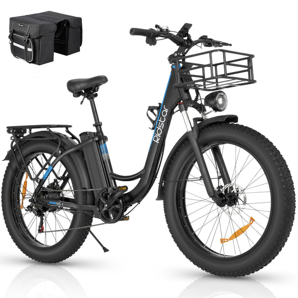 GTXR & Ridstar MN26 1500W Unfoldable Fat Tire Mountain Ebike【Prévente】