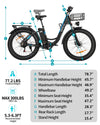 GTXR & Ridstar MN26 1500W Unfoldable Fat Tire Mountain Ebike【Prévente】