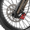Vélo tout-terrain électrique GT600 72V 7500W en crête, moto tout-terrain 80 km/h avec batterie au lithium 30Ah, freins hydrauliques doubles, charge maximale de 170 kg, étanche IP54 - UL2849