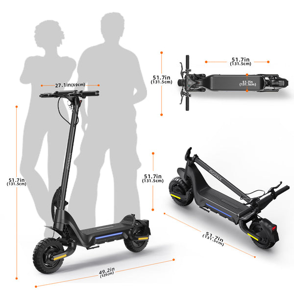 GTXR & Moraix X5E Electric Scooter