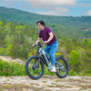 Vélo électrique Shengmilo S600 48V17.5AH 26 pouces 2000W à double moteur avec batterie lithium-ion SAMSUNG