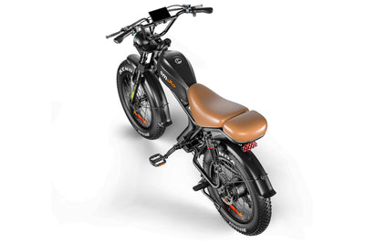 Emoko C93 48V Fast Moped-style Ebike Fat Tire 1000w Motor for adults