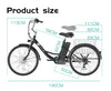 GTXR & GOGOBEST GF100 Tricycle électrique de ville Vélo cargo électrique