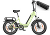 Star 2024 Elektro Klapprad 20 Zoll Fat Tire 