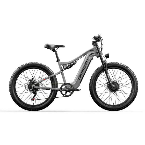 Vélo électrique Shengmilo S600 48V17.5AH 26 pouces 2000W à double moteur avec batterie lithium-ion SAMSUNG