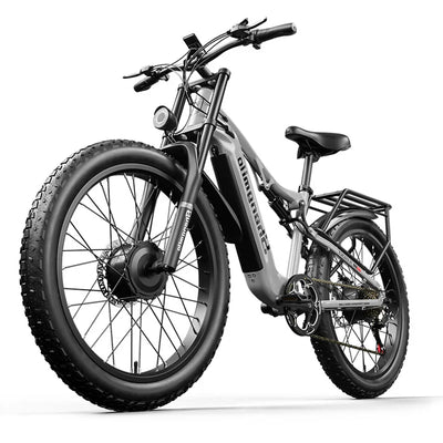 Vélo électrique Shengmilo S600 48V17.5AH 26 pouces 2000W à double moteur avec batterie lithium-ion SAMSUNG